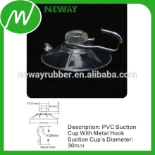 OEM &amp; ODM PVC Glass 30mm Succus Cup Hook